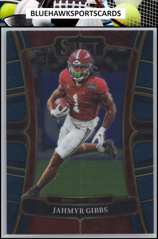 2023 Panini Select Draft Picks #10 Jahmyr Gibbs Blue Retail