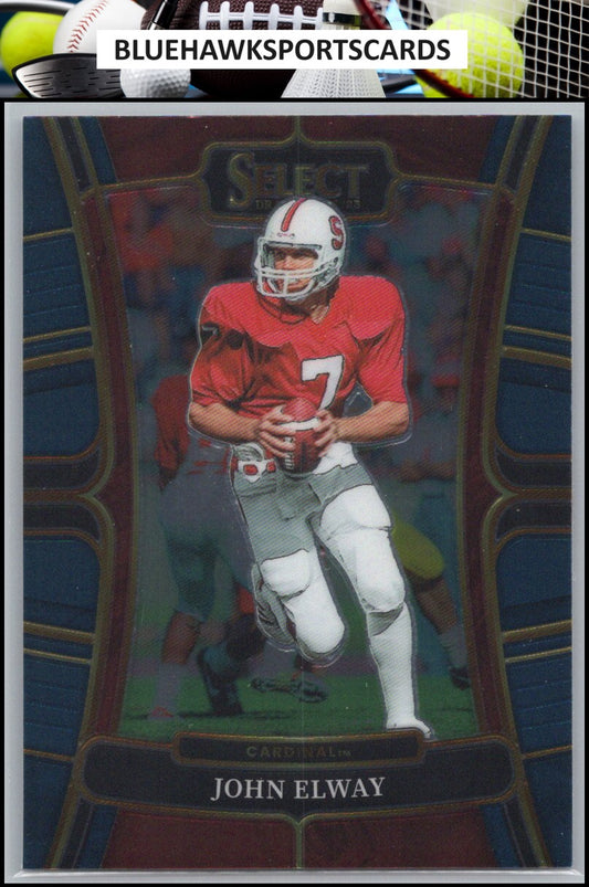 2023 Panini Select Draft Picks #97 John Elway Blue Retail
