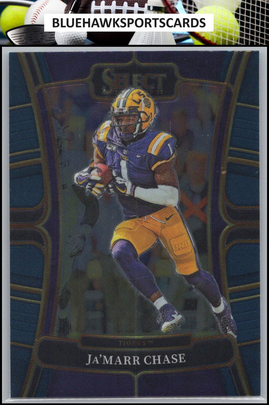 2023 Panini Select Draft Picks #55 Ja'Marr Chase Blue Retail