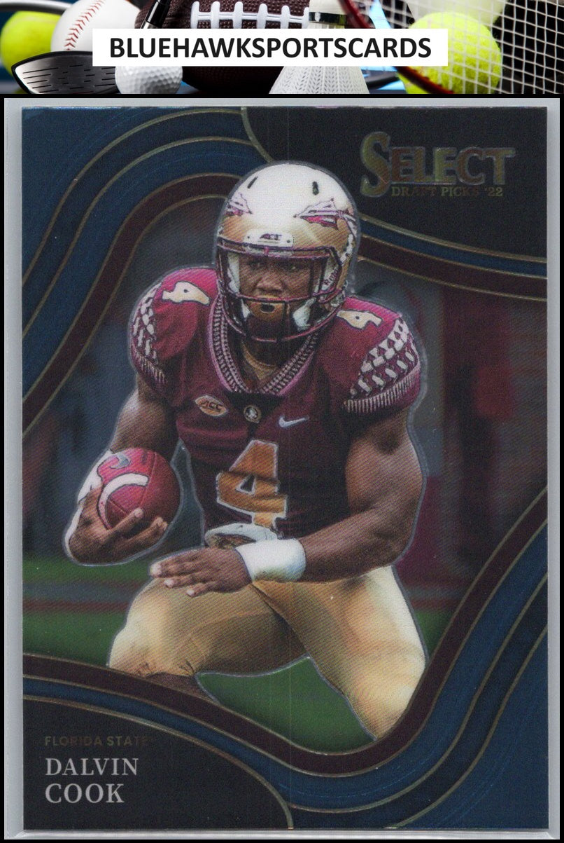 2022 Panini Select Draft Picks #170 Dalvin Cook Blue (Retail Base)