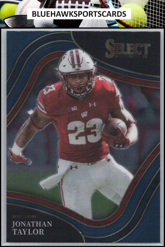 2022 Panini Select Draft Picks #183 Jonathan Taylor Blue (Retail Base)
