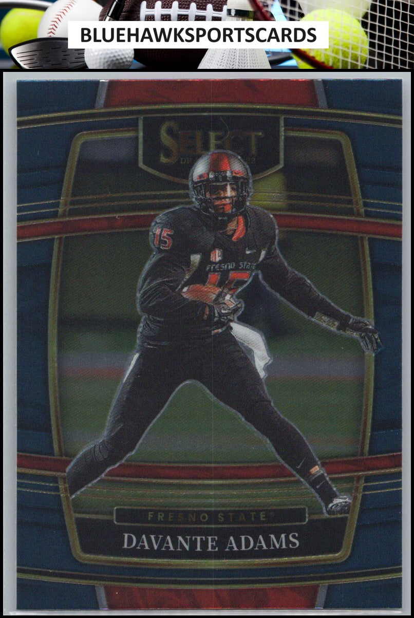 2022 Panini Select Draft Picks #31 Davante Adams Blue (Retail Base)