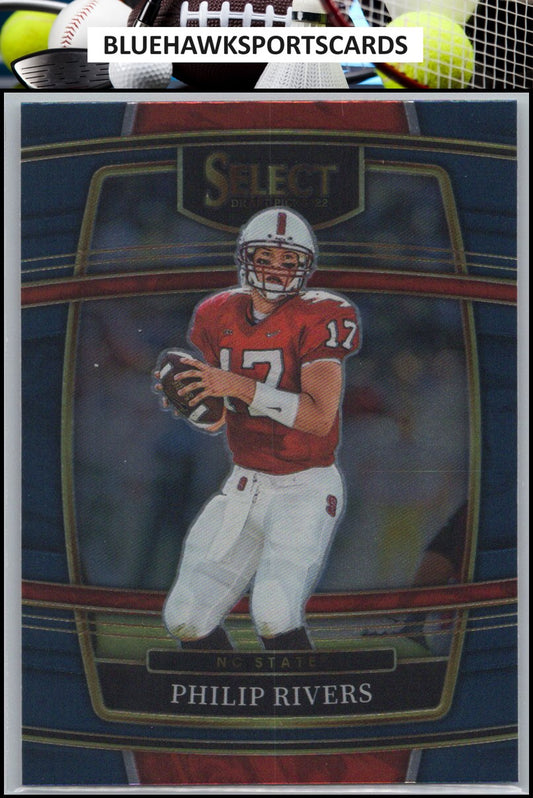 2022 Panini Select Draft Picks #62 Philip Rivers Blue (Retail Base)
