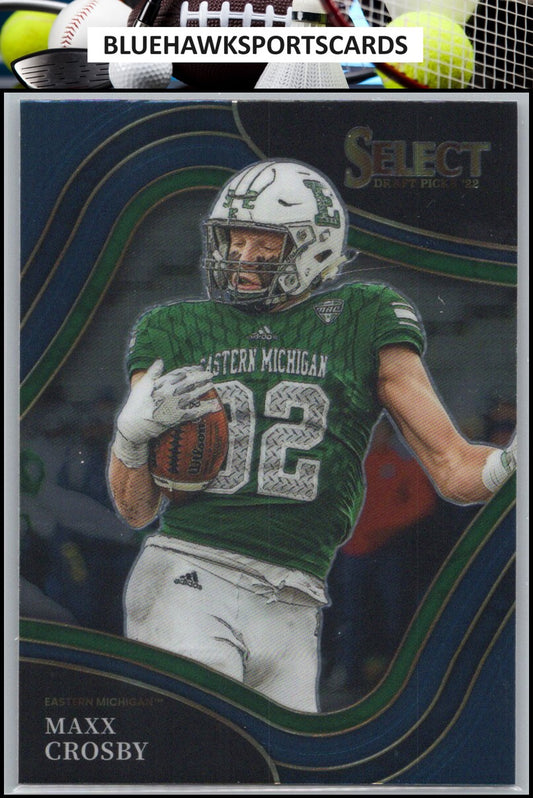2022 Panini Select Draft Picks #189 Maxx Crosby Blue (Retail Base)