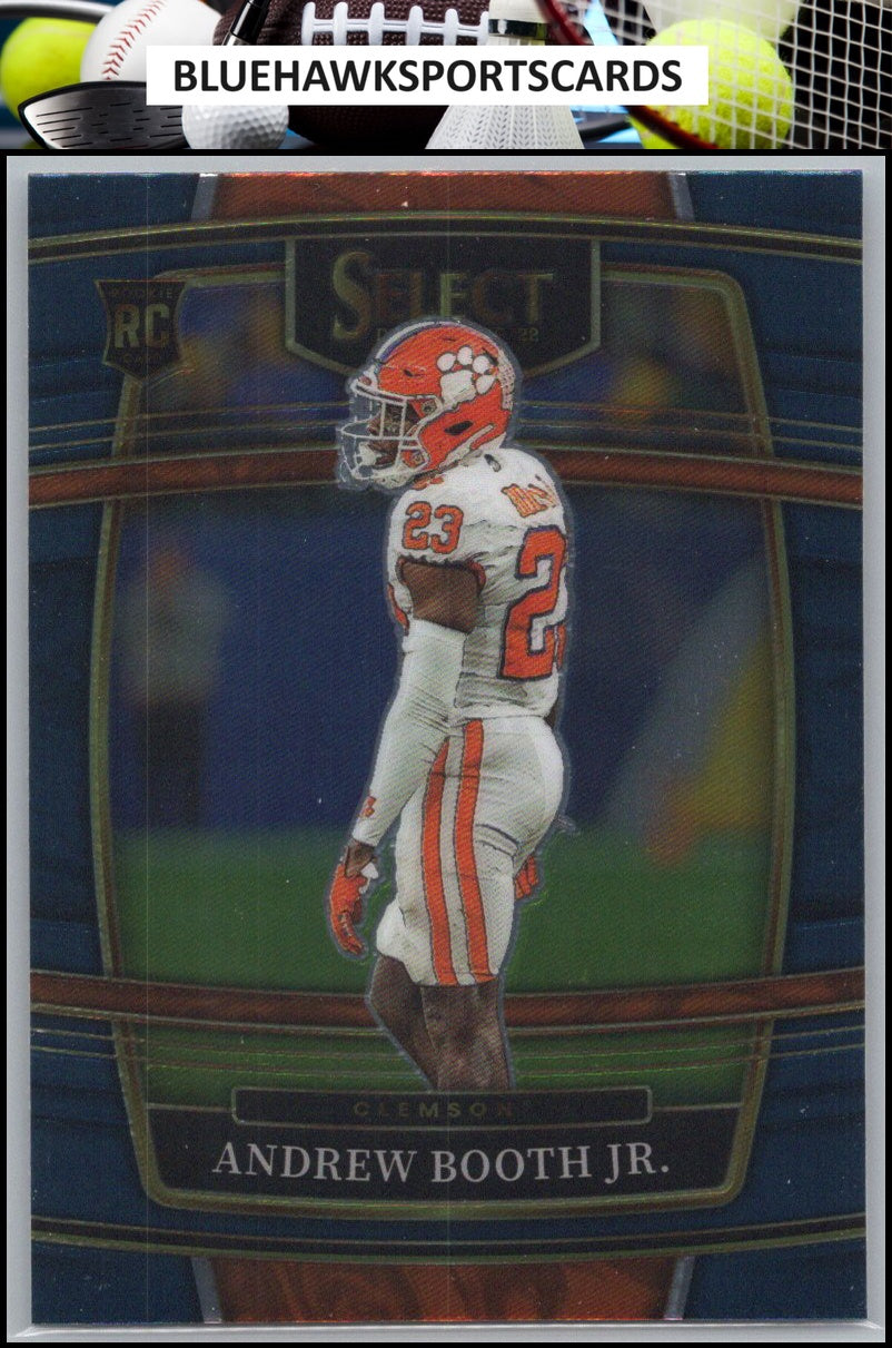 2022 Panini Select Draft Picks #27 Andrew Booth Jr. Blue (Retail Base)