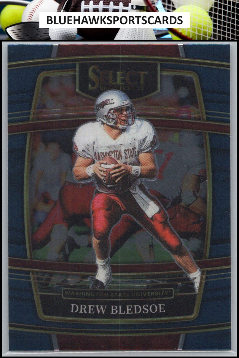 2022 Panini Select Draft Picks #70 Drew Bledsoe Blue (Retail Base)