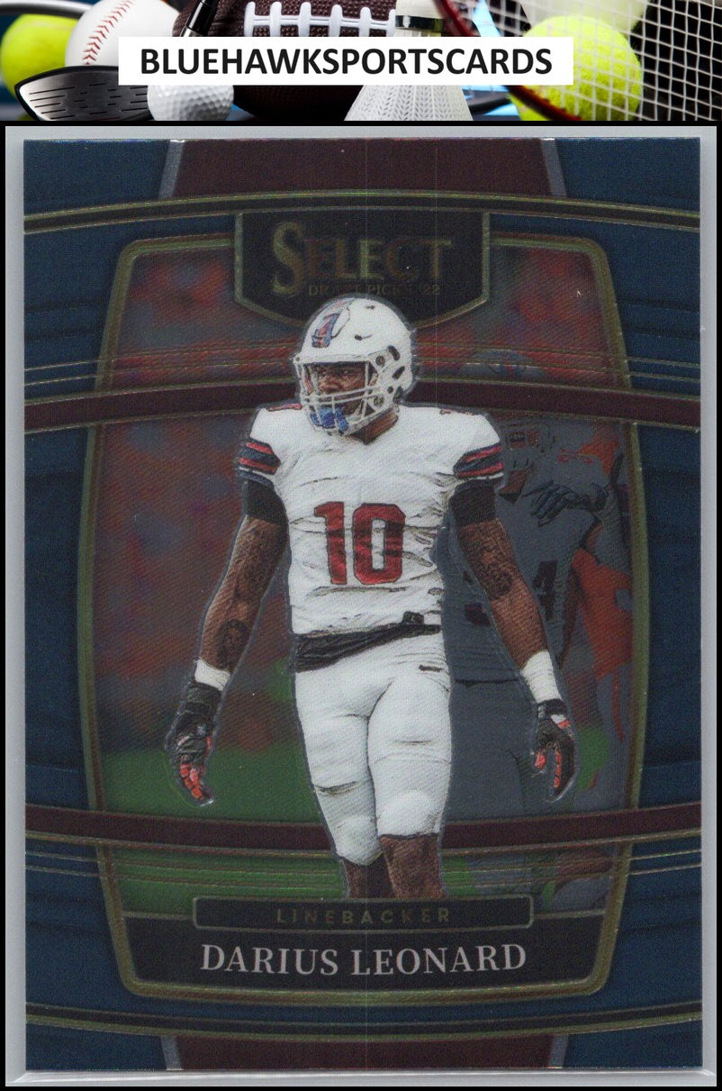 2022 Panini Select Draft Picks #76 Darius Leonard Blue (Retail Base)