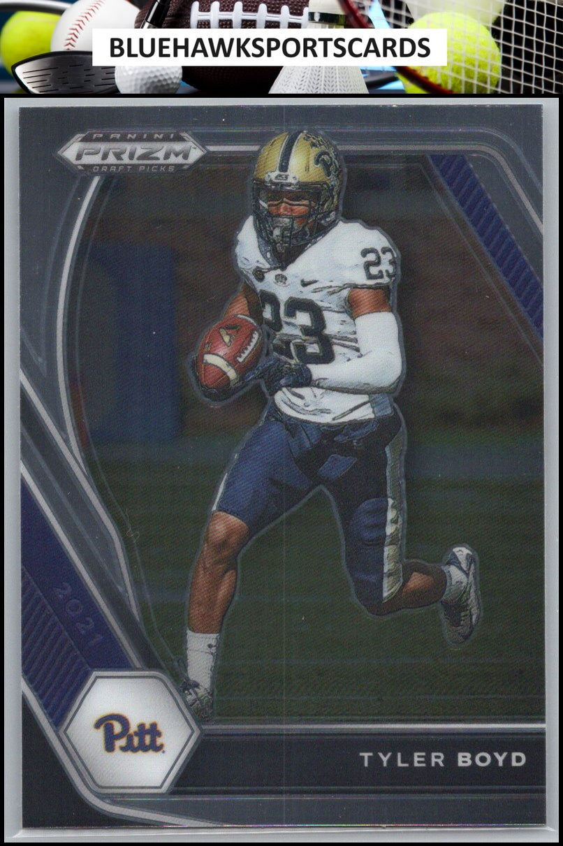 2021 Panini Prizm Draft Picks Collegiate #38 Tyler Boyd