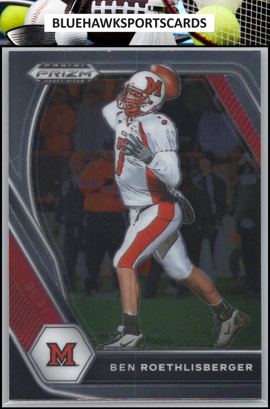 2021 Panini Prizm Draft Picks Collegiate #23 Ben Roethlisberger