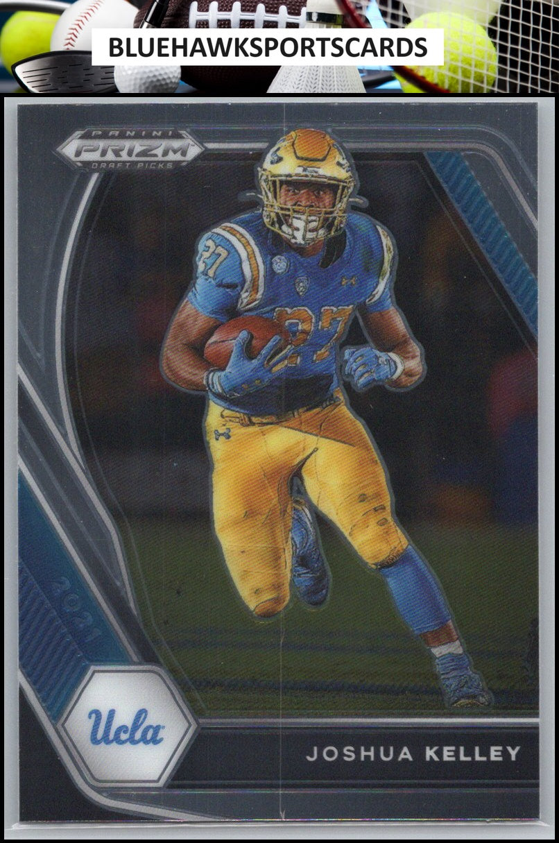 2021 Panini Prizm Draft Picks Collegiate #80 Joshua Kelley