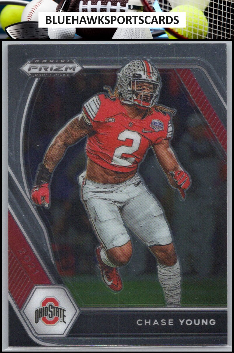 2021 Panini Prizm Draft Picks Collegiate #99 Chase Young