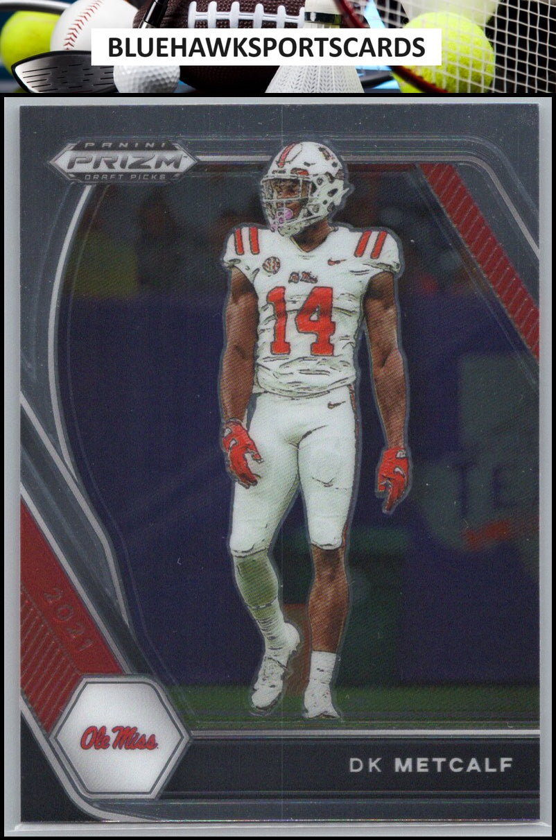 2021 Panini Prizm Draft Picks Collegiate #57 DK Metcalf