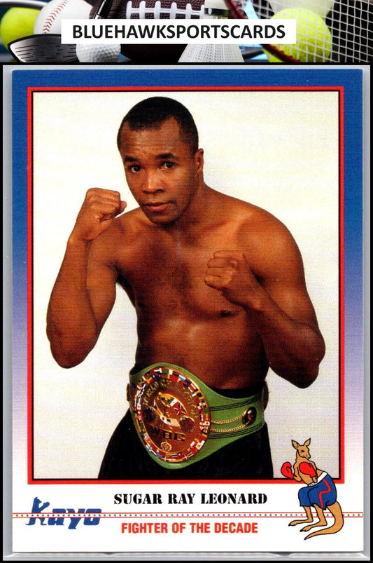 1991 Kayo #156 Sugar Ray Leonard
