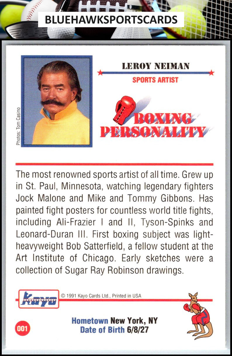 1991 Kayo #001 LeRoy Nieman
