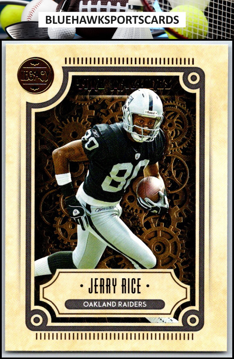 2022 Panini Legacy #TM-5 Jerry Rice Time Machines
