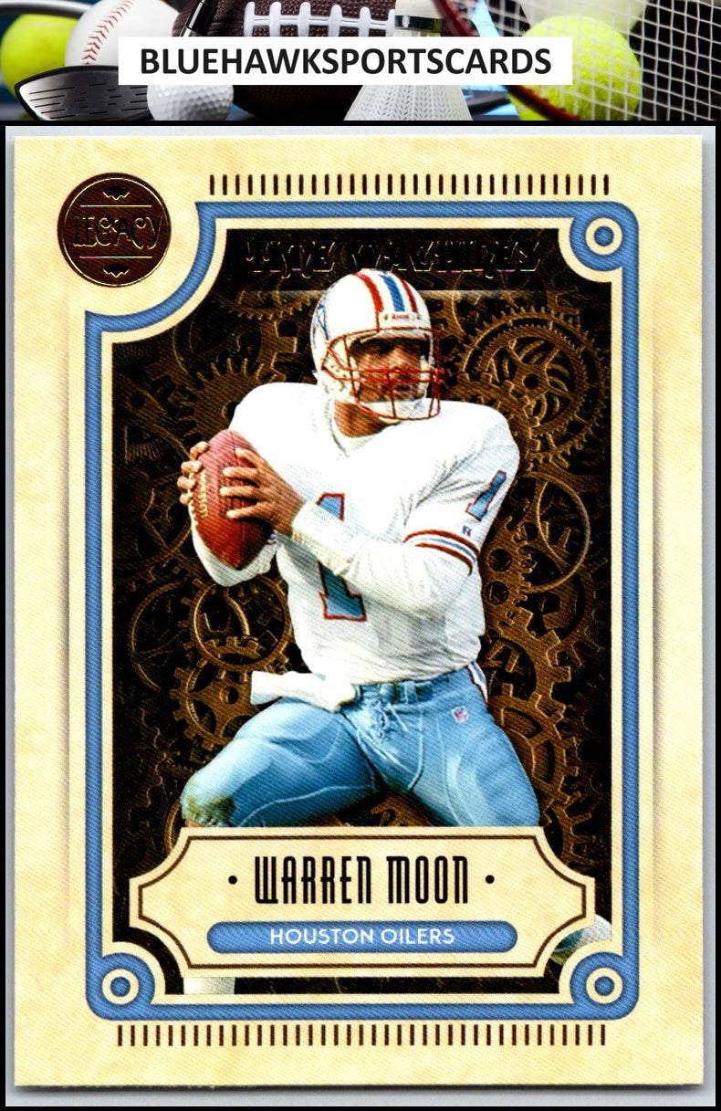 2022 Panini Legacy #TM-16 Warren Moon Time Machines