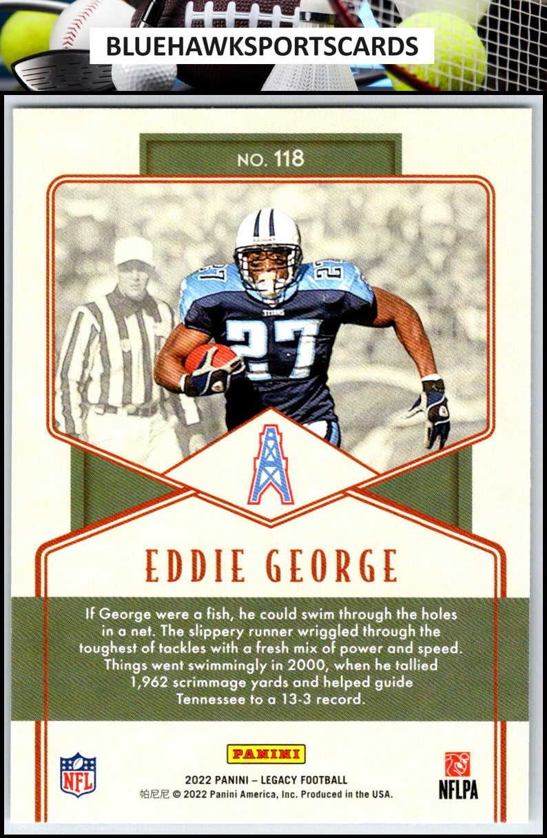 2022 Panini Legacy #118 Eddie George