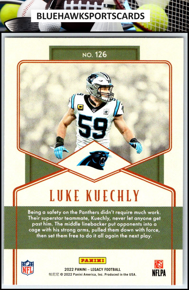 2022 Panini Legacy #126 Luke Kuechly