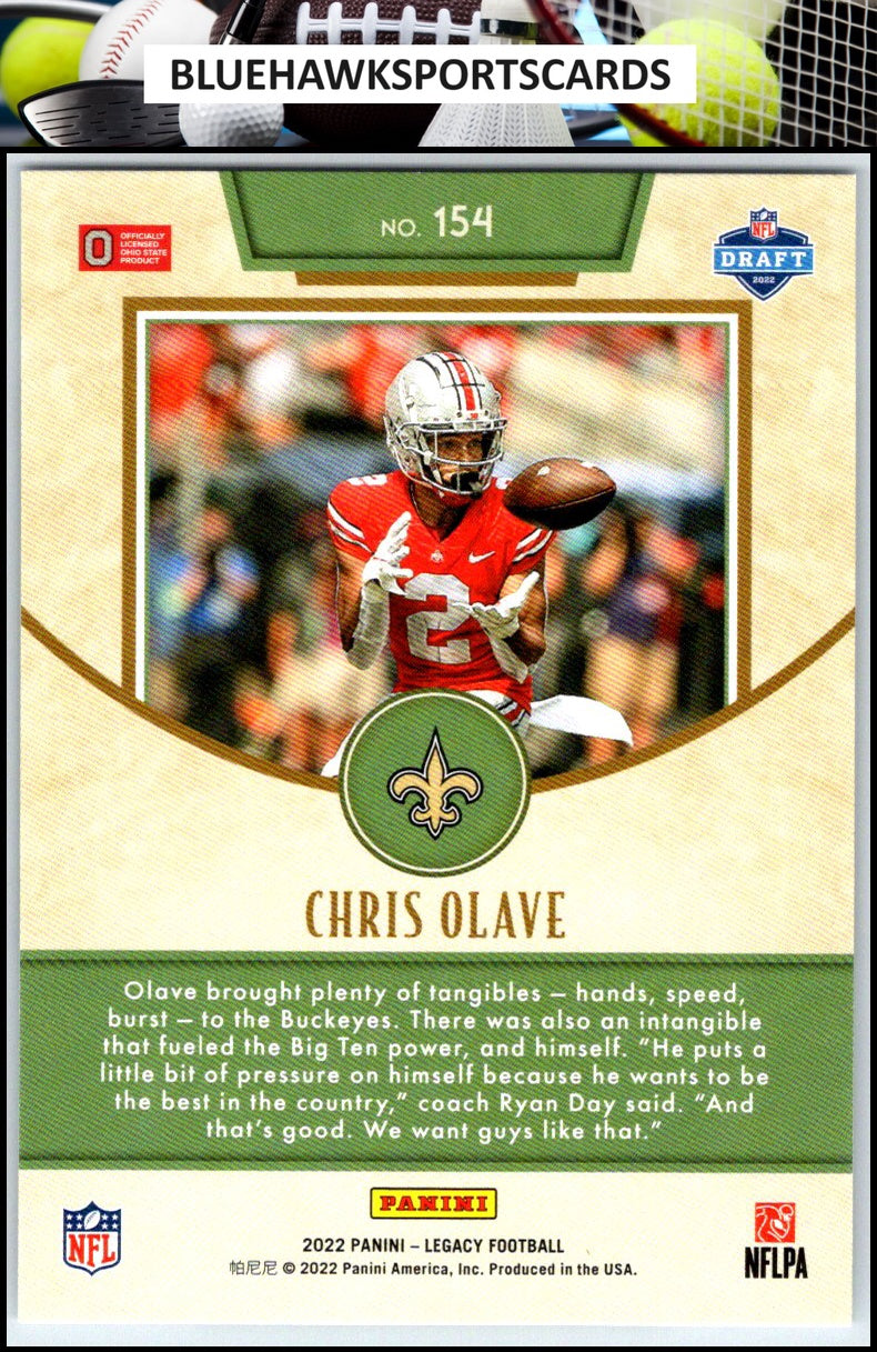 2022 Panini Legacy #154 Chris Olave