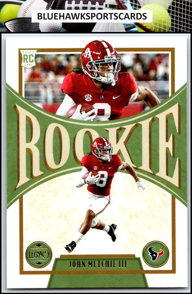 2022 Panini Legacy #156 John Metchie III