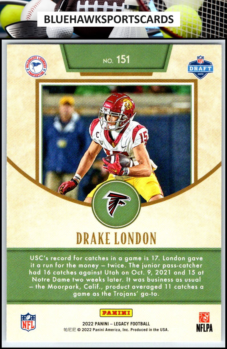 2022 Panini Legacy #151 Drake London