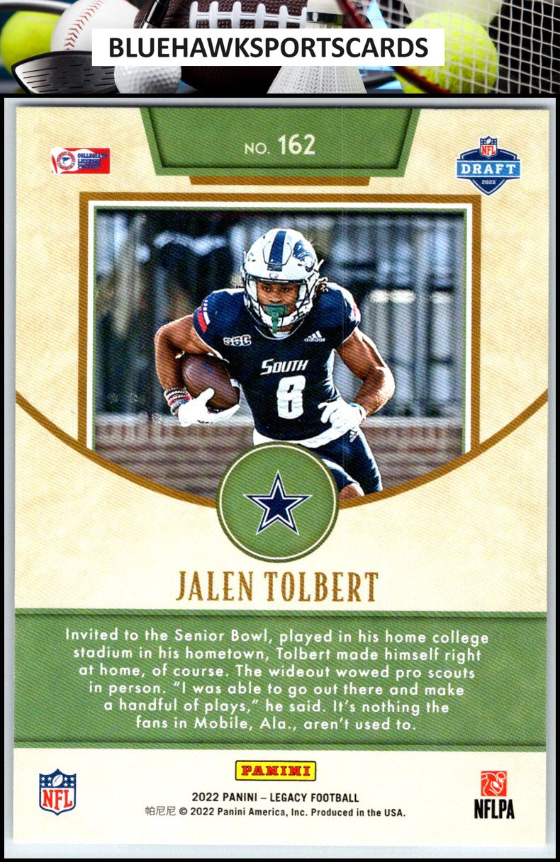 2022 Panini Legacy #162 Jalen Tolbert