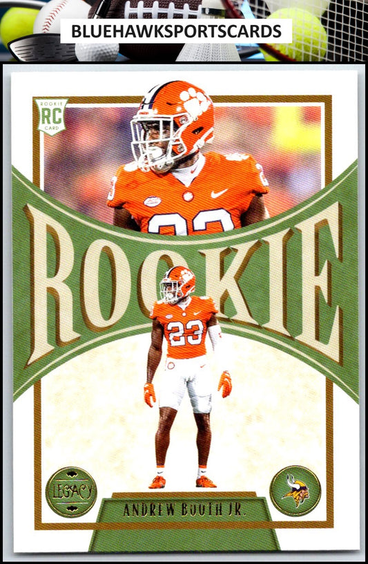 2022 Panini Legacy #184 Andrew Booth Jr.