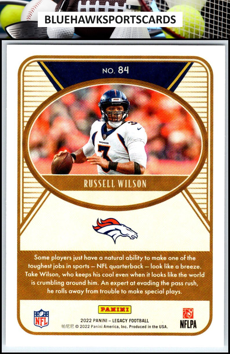2022 Panini Legacy #84 Russell Wilson