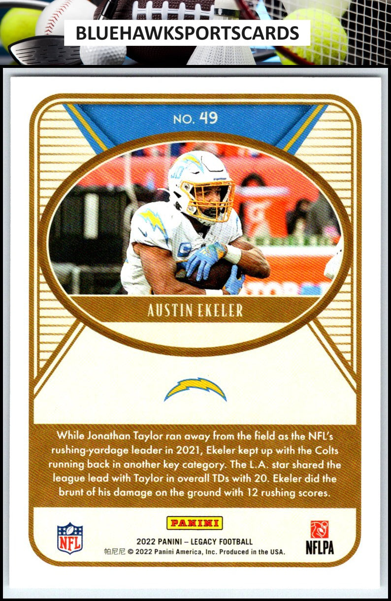2022 Panini Legacy #49 Austin Ekeler
