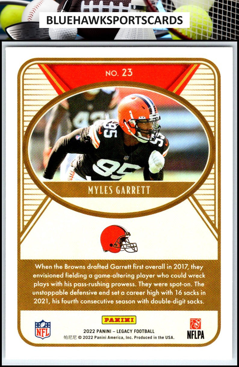 2022 Panini Legacy #23 Myles Garrett