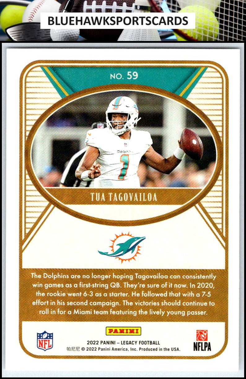 2022 Panini Legacy #59 Tua Tagovailoa