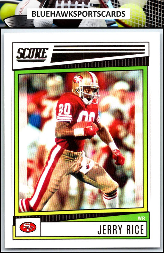 2022 Score #170 Jerry Rice