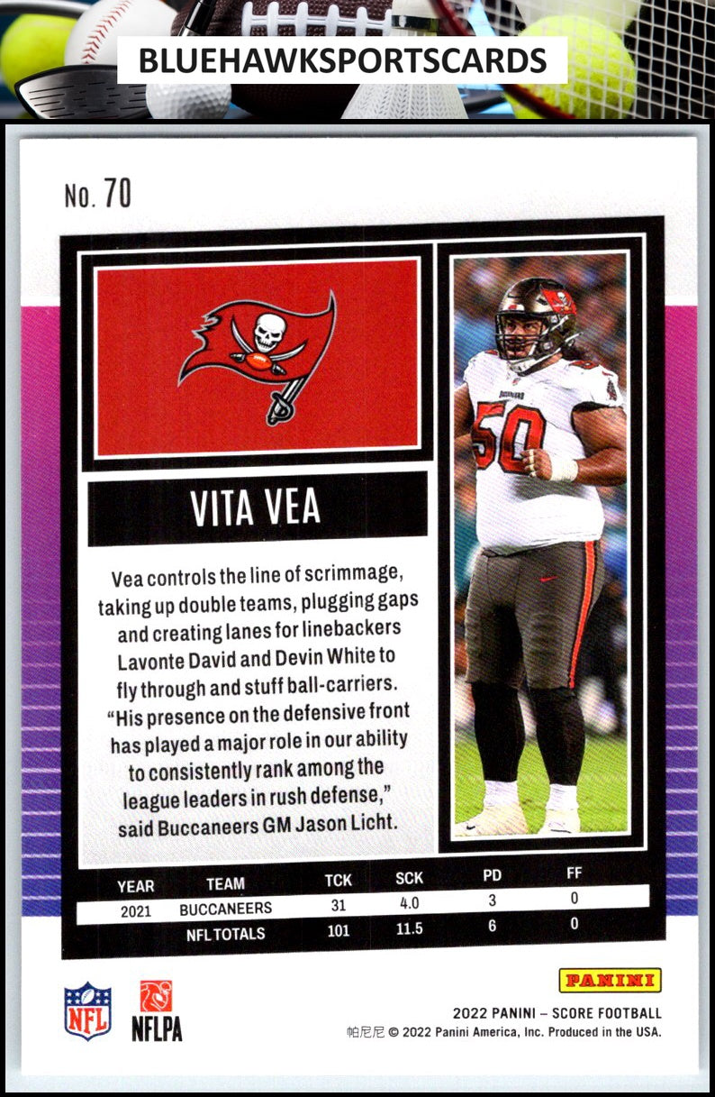 2022 Score #70 Vita Vea