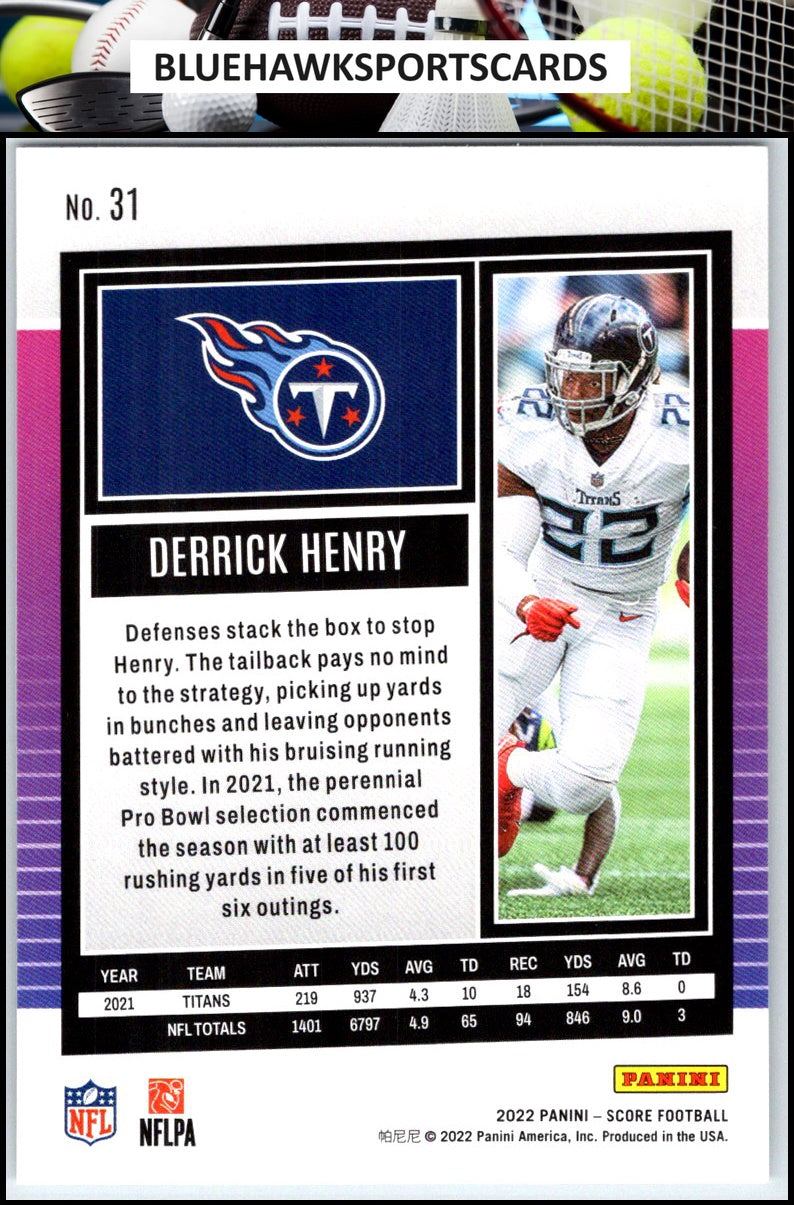 2022 Score #31 Derrick Henry