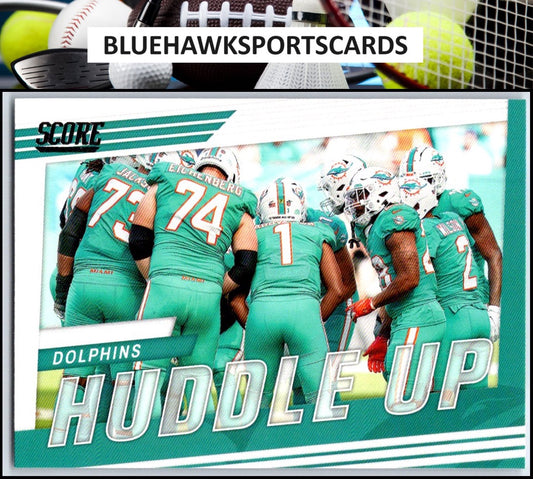 2022 Score #HU-MIA Miami Dolphins Huddle Up