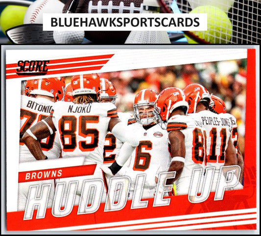 2022 Score #HU-CLE Cleveland Browns Huddle Up