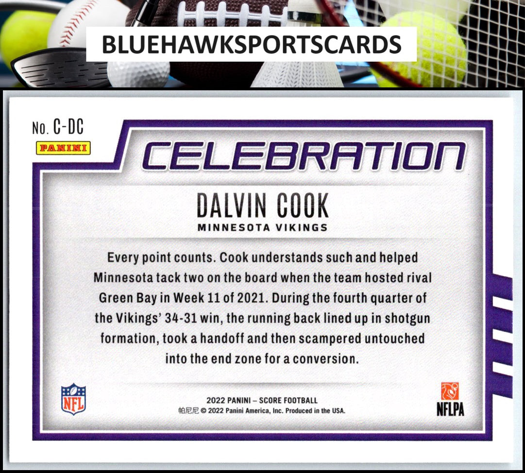2022 Score #C-DC Dalvin Cook Celebration