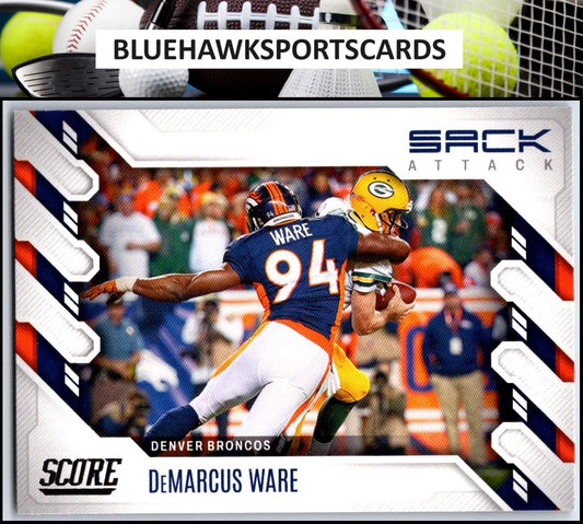 2022 Score #SA-DW DeMarcus Ware Sack Attack