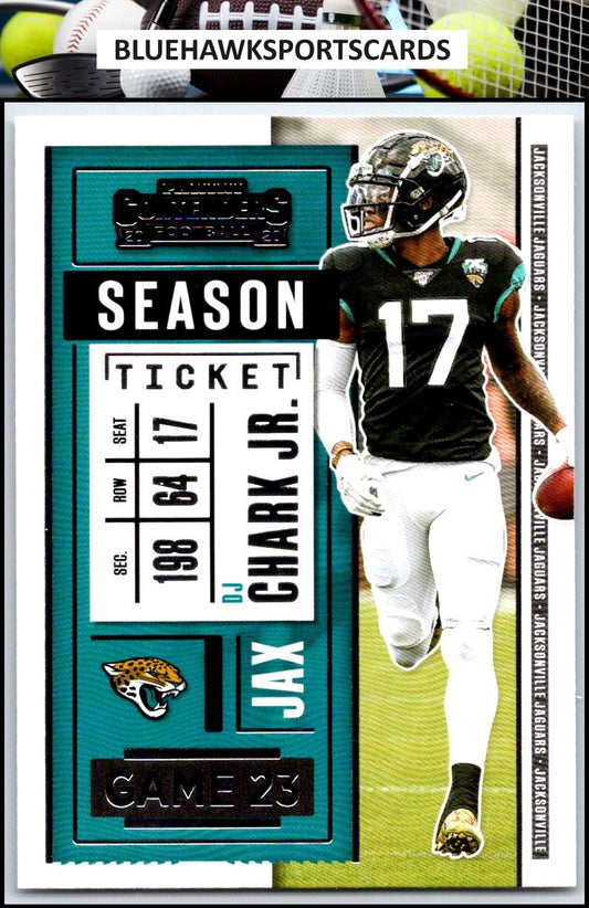2020 Panini Contenders #51 DJ Chark Jr.