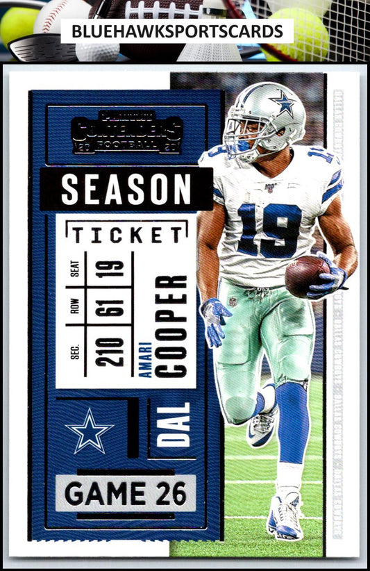 2020 Panini Contenders #74 Amari Cooper