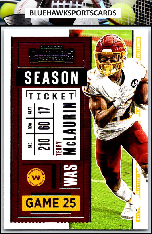 2020 Panini Contenders #8 Terry McLaurin