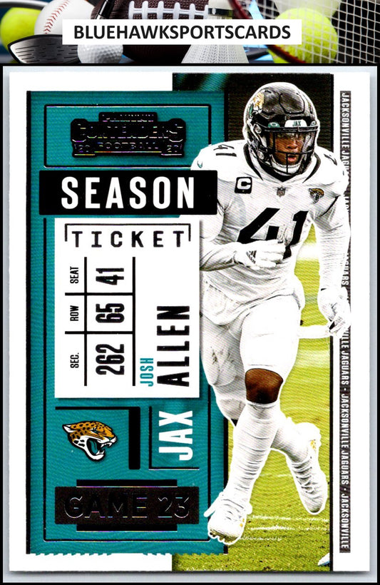 2020 Panini Contenders #50 Josh Allen