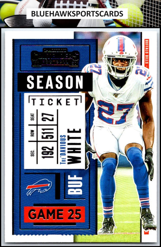 2020 Panini Contenders #92 Tre'Davious White