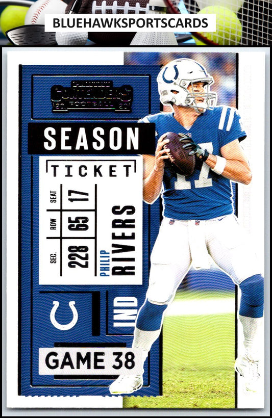 2020 Panini Contenders #58 Philip Rivers