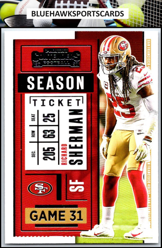 2020 Panini Contenders #25 Richard Sherman