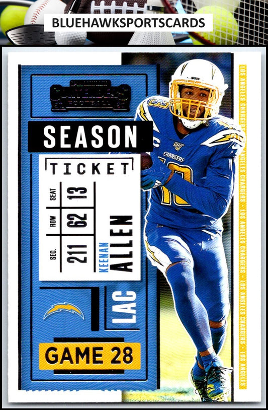 2020 Panini Contenders #55 Keenan Allen