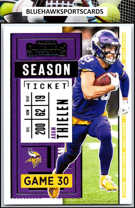 2020 Panini Contenders #46 Adam Thielen