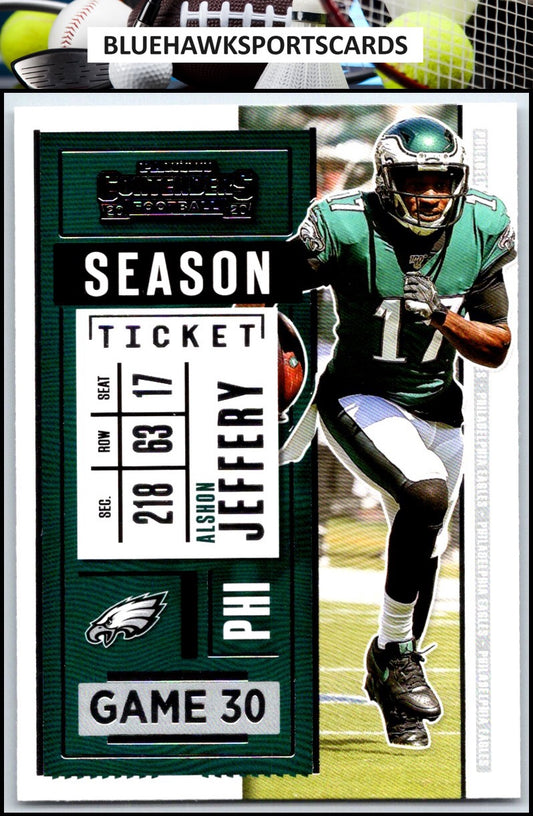 2020 Panini Contenders #27 Alshon Jeffery