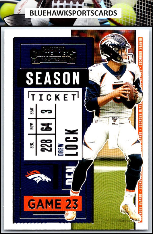 2020 Panini Contenders #69 Drew Lock