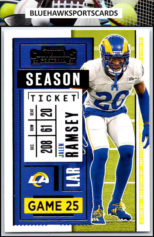 2020 Panini Contenders #54 Jalen Ramsey